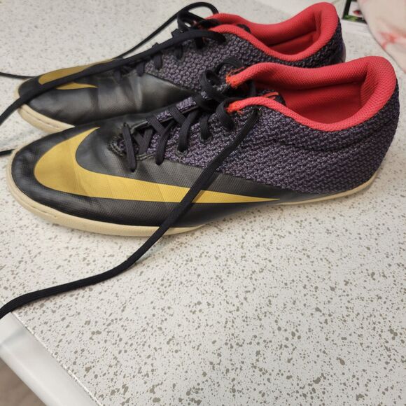 Nike Men's Mercurial X Pro IC Black Indoor Soccer Sneakers Shoes US Size - Picture 2 of 8